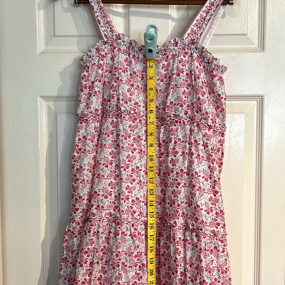 Max Studios Floral Ruffled Tank Dress - Picture 8 of 8